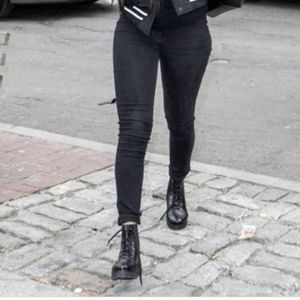 Hudson black skinny jeans